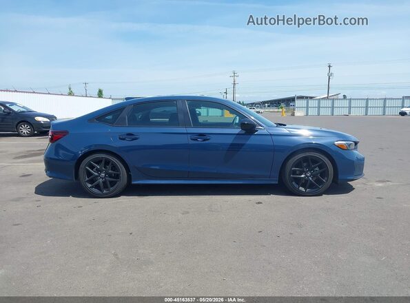 2HGFE2F59TH507801 2026 HONDA CIVIC Blue Սալոնի հետևի տեսք