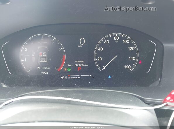 2HGFE2F59TH542113 2026 HONDA CIVIC Gray Vista de los asientos traseros