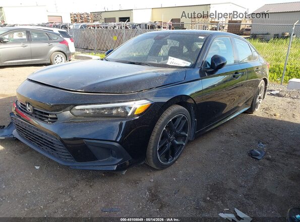 2HGFE2F5XNH573924 2022 HONDA CIVIC Black 