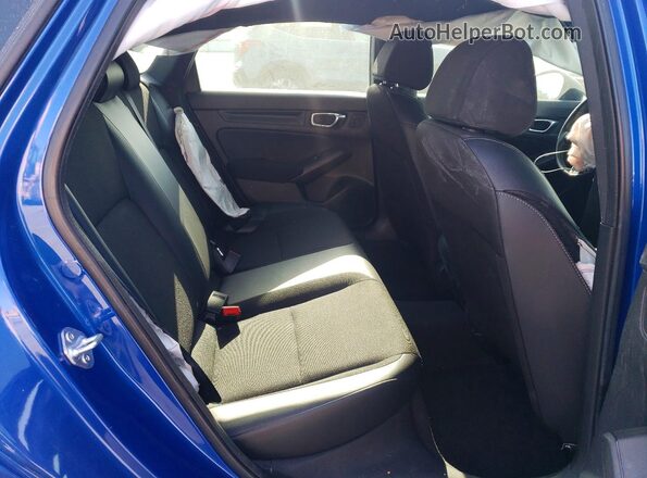 2HGFE2F5XNH575446 2022 HONDA CIVIC Синий Вид задних сидений