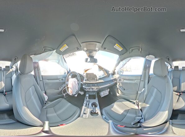 2HGFE2F5XNH575446 2022 HONDA CIVIC Синий Вид наклейки с VIN-кодом