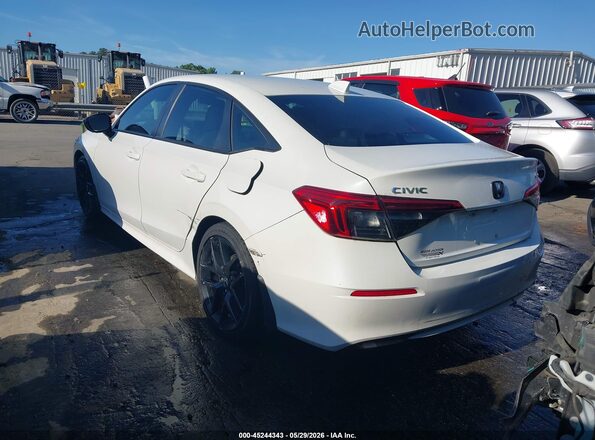 2HGFE2F5XNH600507 2022 HONDA CIVIC White Rear left