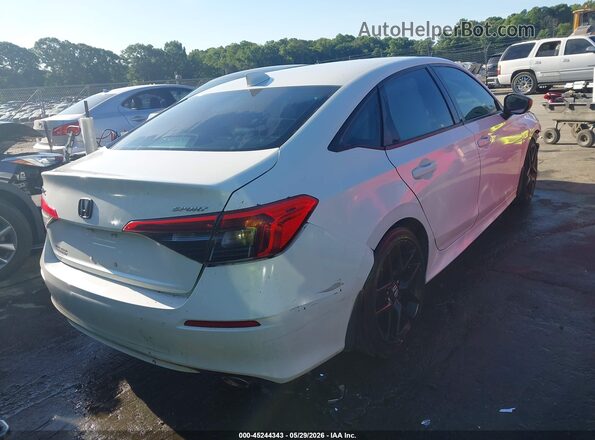2HGFE2F5XNH600507 2022 HONDA CIVIC White Rear right