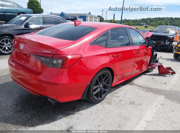 2HGFE2F5XPH508056 2023 HONDA CIVIC Red Задня права чверть