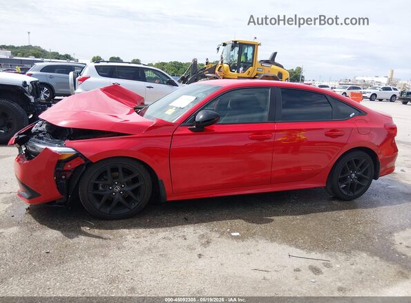 2HGFE2F5XPH508056 2023 HONDA CIVIC Red Панорамний вид салону 360°