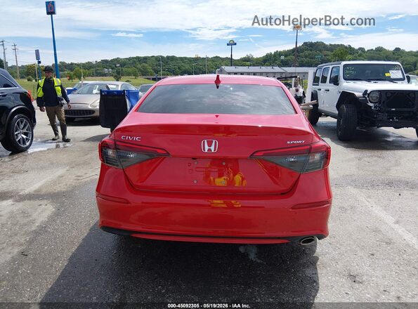 2HGFE2F5XPH508056 2023 HONDA CIVIC Red 