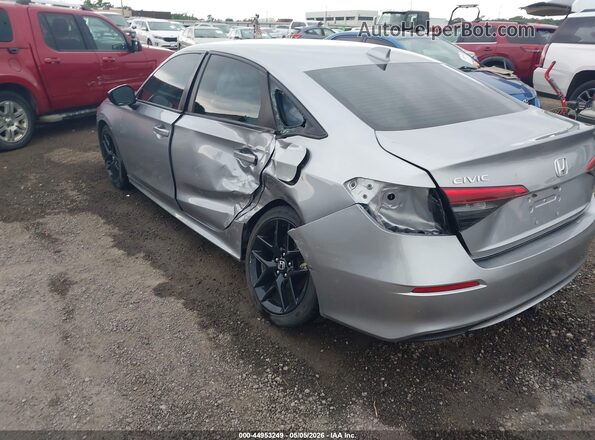 2HGFE2F5XPH544927 2023 HONDA CIVIC Silver Front view