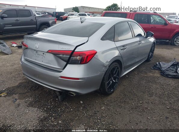 2HGFE2F5XPH544927 2023 HONDA CIVIC Silver Rear right