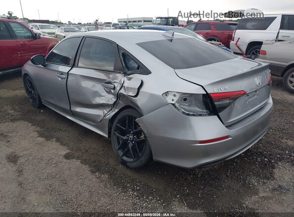 2HGFE2F5XPH544927 2023 HONDA CIVIC Silver Rear left