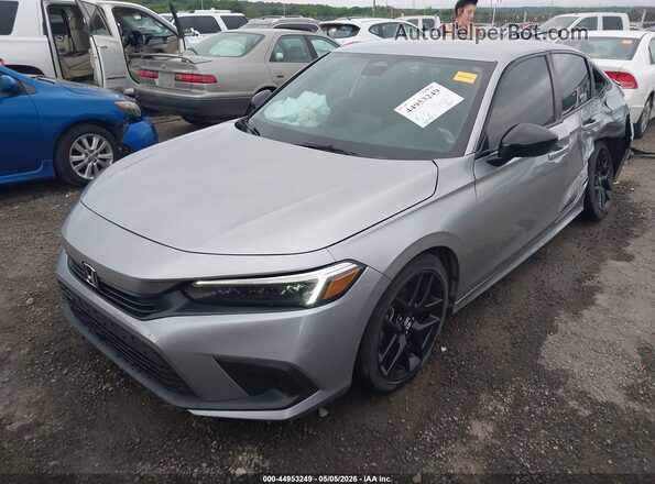 2HGFE2F5XPH544927 2023 HONDA CIVIC Silver Front left