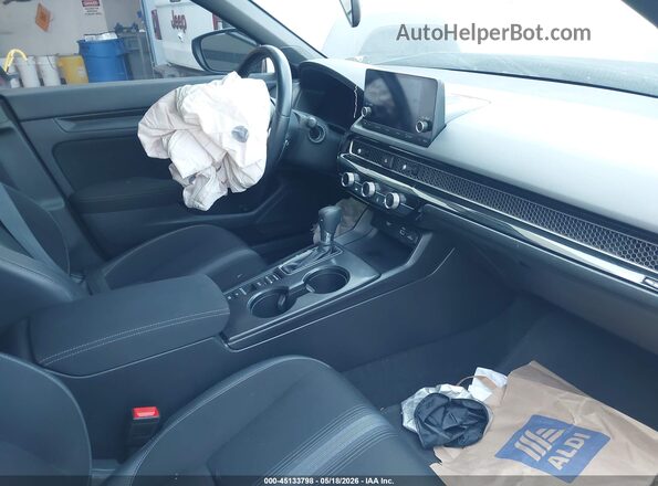 2HGFE2F5XRH501417 2024 HONDA CIVIC Black Widok wnętrza z przodu