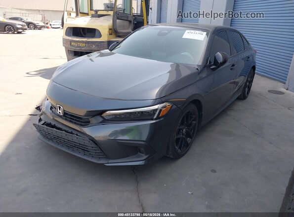 2HGFE2F5XRH501417 2024 HONDA CIVIC Black Przód lewy