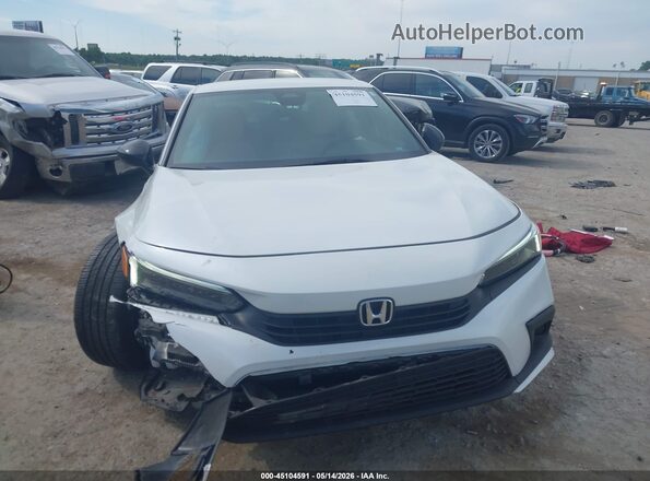 2HGFE2F5XRH528097 2024 HONDA CIVIC White Instrument cluster view