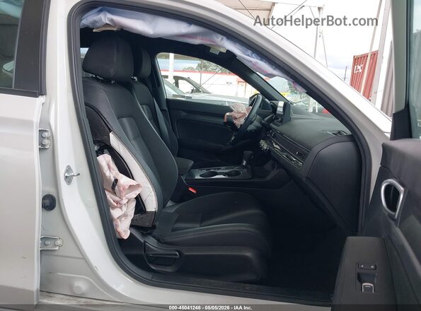 2HGFE2F5XRH529301 2024 HONDA CIVIC White Widok wnętrza z przodu