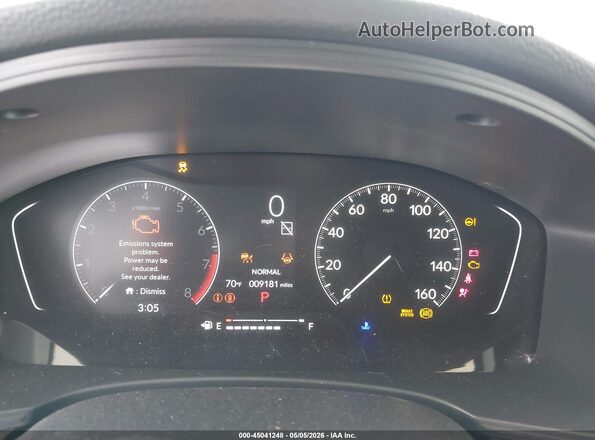 2HGFE2F5XRH529301 2024 HONDA CIVIC White Widok tylnych siedzeń