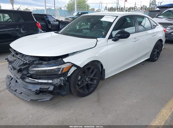 2HGFE2F5XRH529301 2024 HONDA CIVIC White Przód lewy