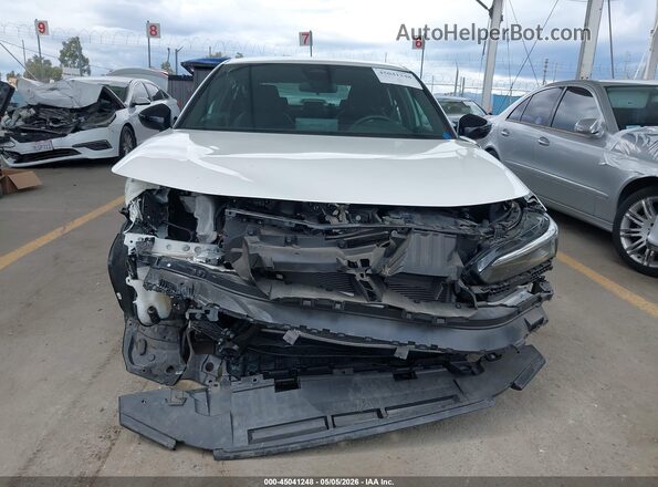 2HGFE2F5XRH529301 2024 HONDA CIVIC White Widok z przodu