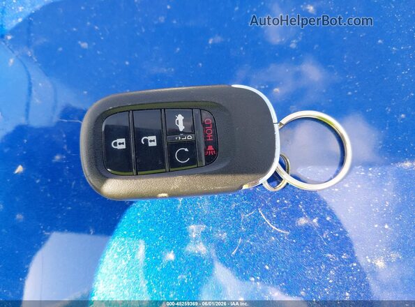 2HGFE2F5XRH544090 2024 HONDA CIVIC Blue Առջևի վահանակի տեսք