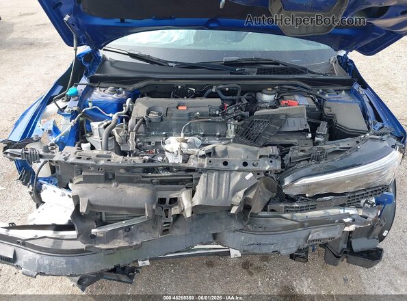 2HGFE2F5XRH544090 2024 HONDA CIVIC Blue Հետևի տեսք