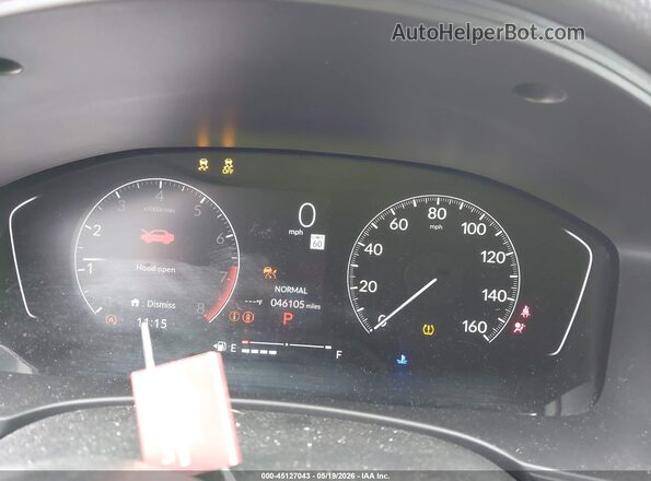 2HGFE2F5XRH563688 2024 HONDA CIVIC White Vista de los asientos traseros