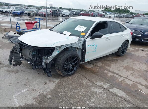 2HGFE2F5XRH563688 2024 HONDA CIVIC White Vista tres cuartos delantera izquierda