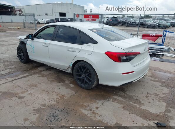 2HGFE2F5XRH563688 2024 HONDA CIVIC White Trasero izquierdo