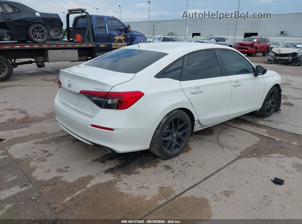 2HGFE2F5XRH563688 2024 HONDA CIVIC White Trasero derecho