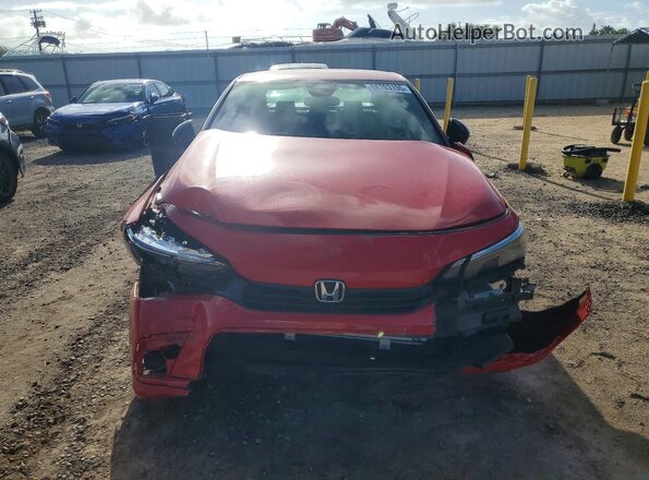 2HGFE2F5XRH581169 2024 HONDA CIVIC Красный Вид спереди