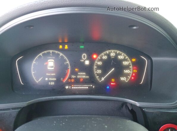 2HGFE2F5XRH581169 2024 HONDA CIVIC Красный Вид щитка приборов