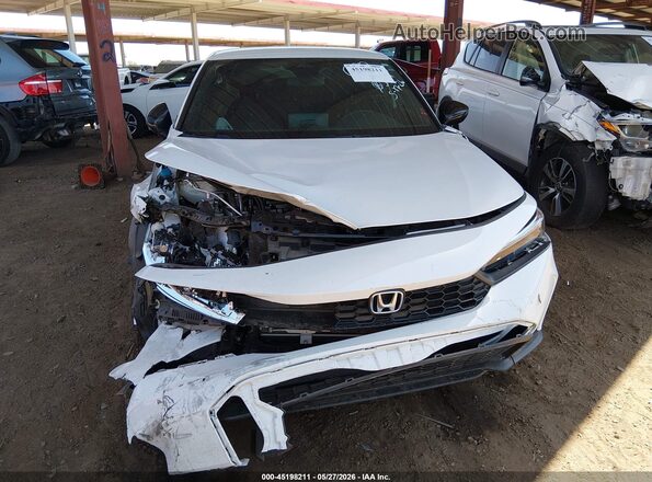 2HGFE2F5XSH525125 2025 HONDA CIVIC White Front view