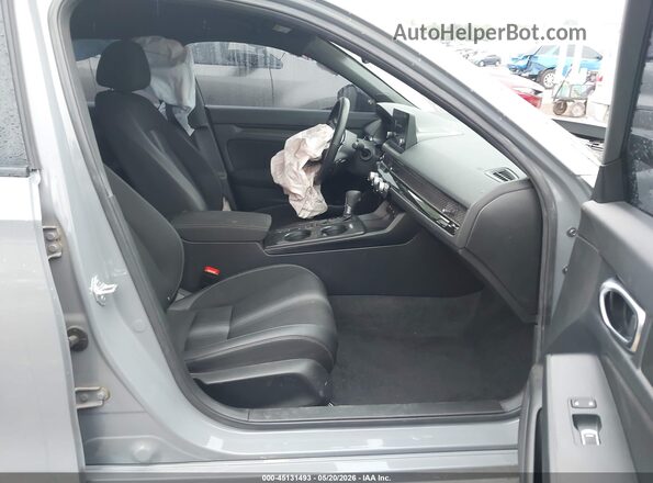 2HGFE2F5XSH545018 2025 HONDA CIVIC Gray Вид салону спереду