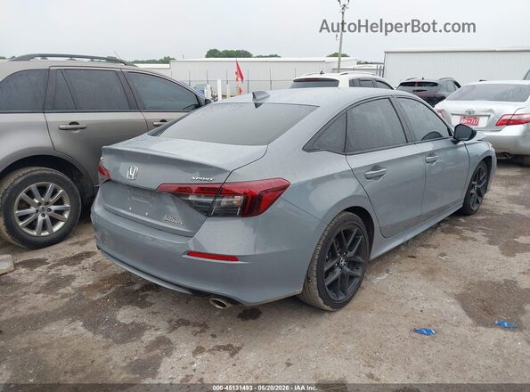 2HGFE2F5XSH545018 2025 HONDA CIVIC Gray Задня права чверть