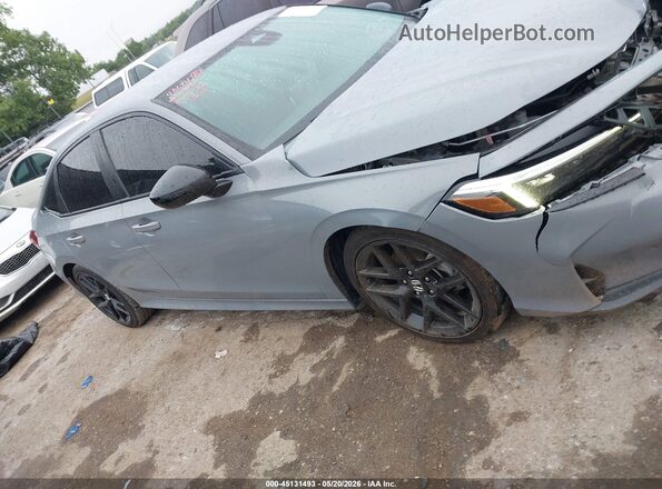 2HGFE2F5XSH545018 2025 HONDA CIVIC Gray Вид задньої частини салону