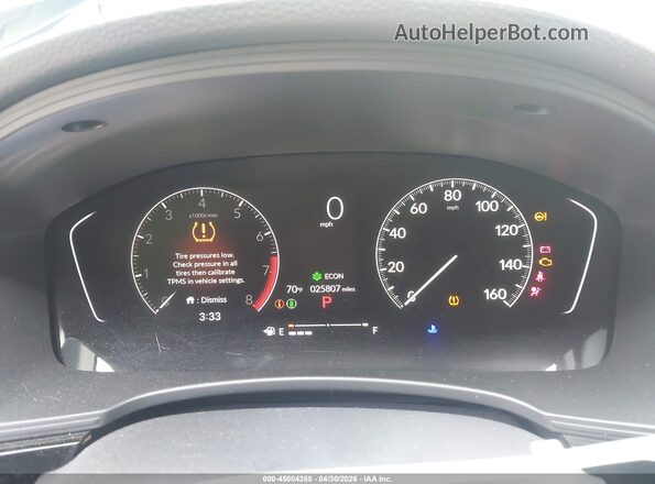 2HGFE2F5XSH558240 2025 HONDA CIVIC Gray Vista de los asientos traseros