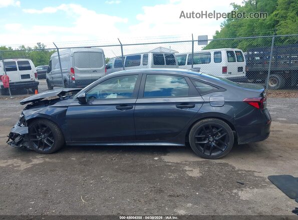 2HGFE2F5XSH558240 2025 HONDA CIVIC Gray Vista interior de 360 grados