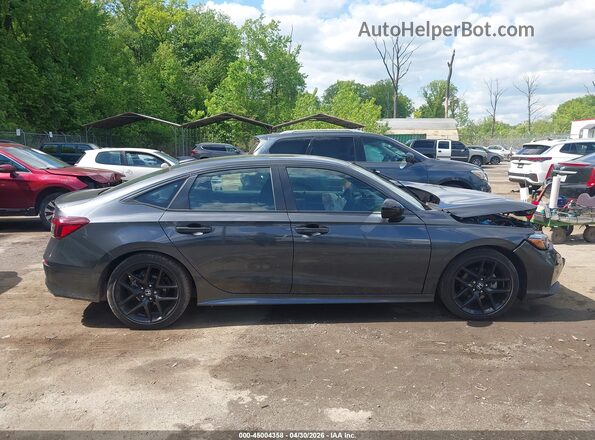2HGFE2F5XSH558240 2025 HONDA CIVIC Gray Vista interior trasera