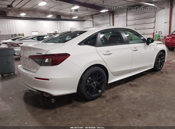 2HGFE2F5XTH582507 2026 HONDA CIVIC White Հետևի աջ