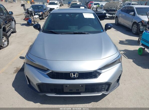 2HGFE4F80SH300329 2025 HONDA CIVIC Silver Instrument cluster view