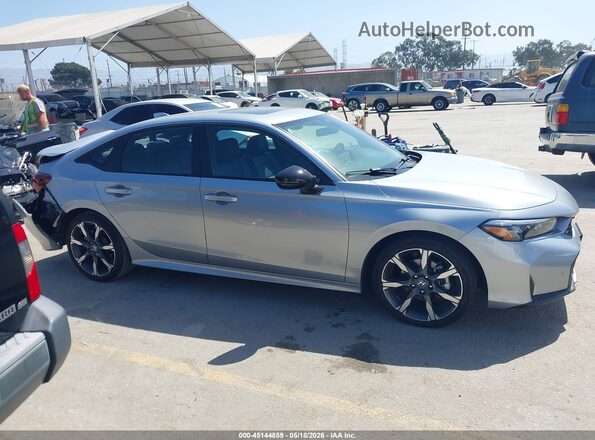 2HGFE4F80SH300329 2025 HONDA CIVIC Silver Rear interior view