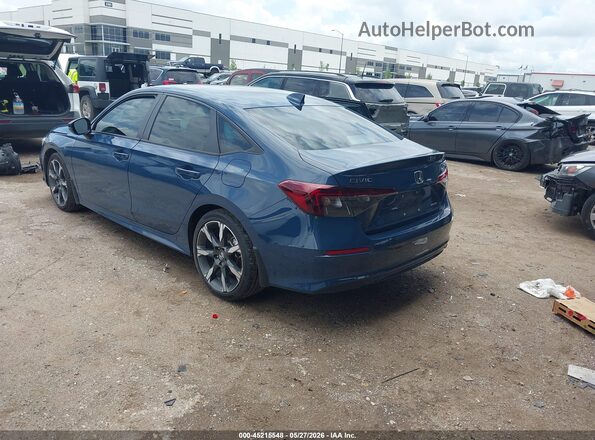 2HGFE4F80SH301349 2025 HONDA CIVIC Blue Задня ліва чверть