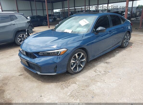 2HGFE4F80SH301349 2025 HONDA CIVIC Blue Передня ліва чверть