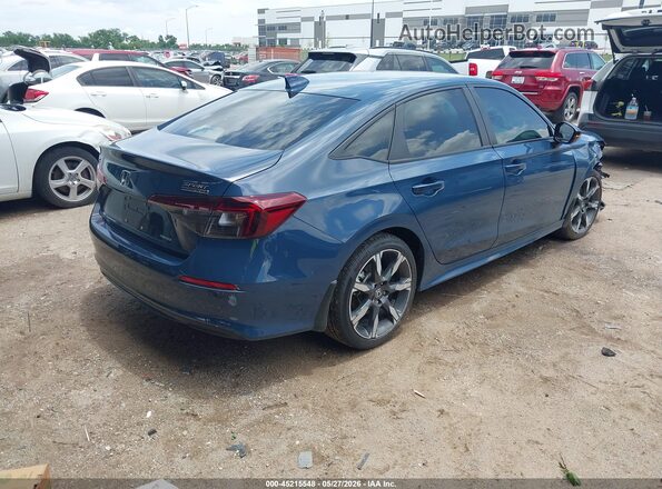 2HGFE4F80SH301349 2025 HONDA CIVIC Blue Задня права чверть