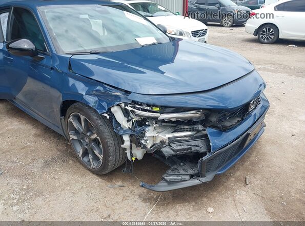 2HGFE4F80SH301349 2025 HONDA CIVIC Blue Вид спереду