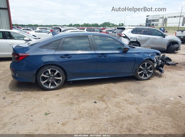 2HGFE4F80SH301349 2025 HONDA CIVIC Blue Вид задньої частини салону
