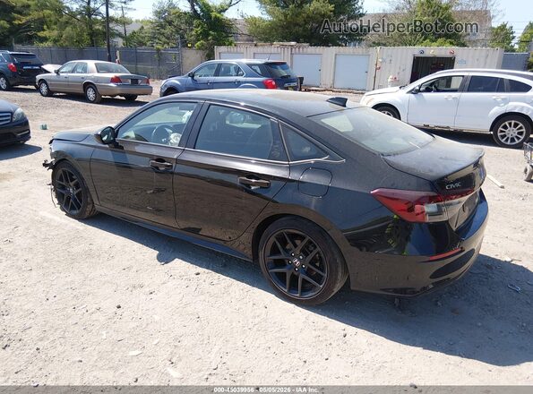 2HGFE4F80SH332603 2025 HONDA CIVIC Black უკანა მარცხენა