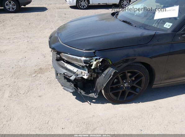 2HGFE4F80SH332603 2025 HONDA CIVIC Black წინა ხედი