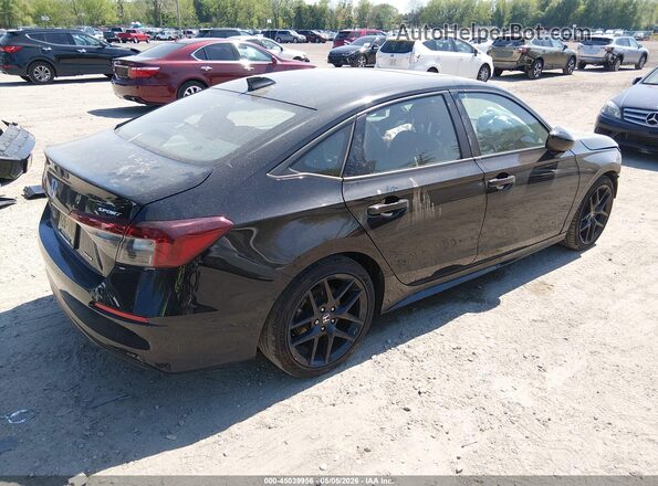 2HGFE4F80SH332603 2025 HONDA CIVIC Black უკანა მარჯვენა