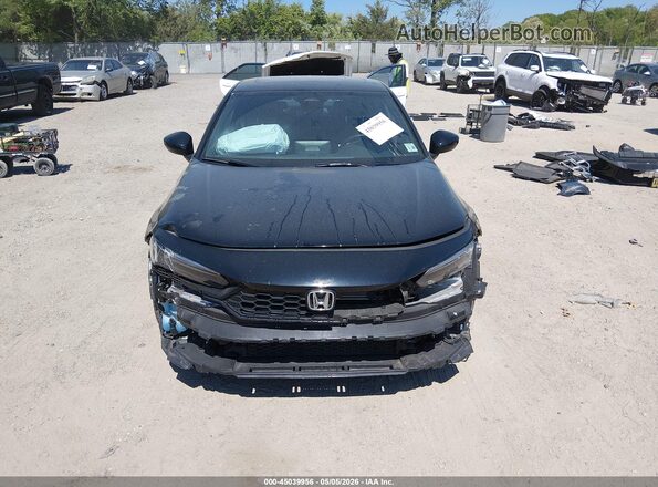 2HGFE4F80SH332603 2025 HONDA CIVIC Black ხელსაწყოთა პანელის ხედი