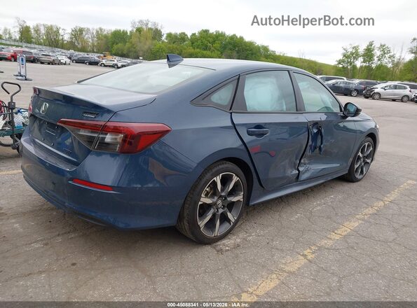 2HGFE4F80TH306701 2026 HONDA CIVIC Navy Rear right