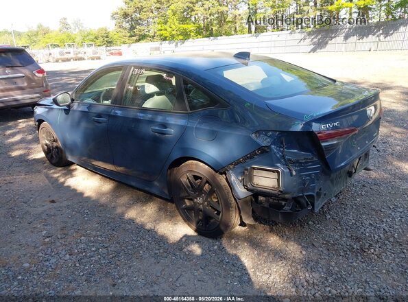 2HGFE4F83SH343403 2025 HONDA CIVIC Blue Tył lewy